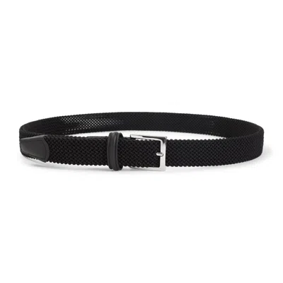 KITON BELTS BLACK
