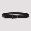 Kiton Adjustable Braided Leather Belt With Silver Buckle In Black