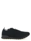 Kiton Fitb Mesh Sneakers Rubber Sole Pull Tab In Multi