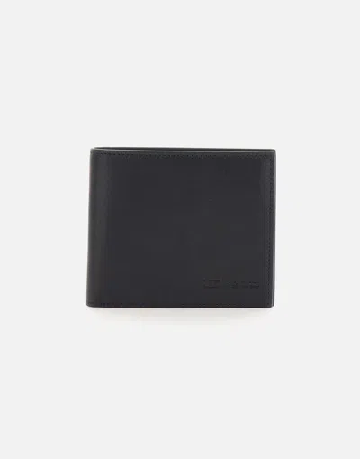 Kiton Black Leather Wallet