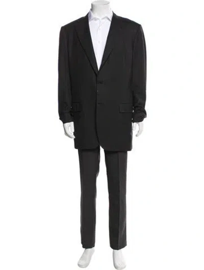 Pre-owned Kiton Blazer In Blue
