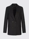 Kiton Blazer  Woman Color Black In Black