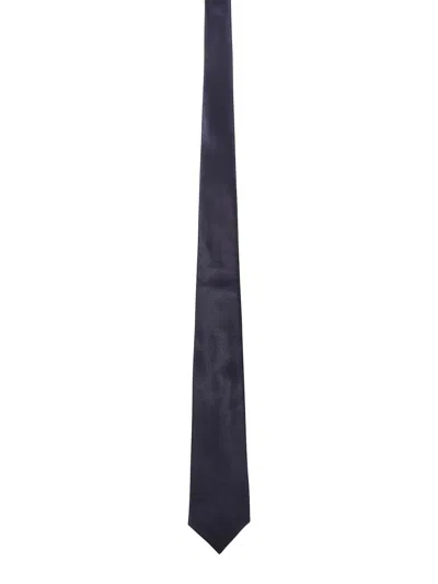 Kiton Blue Cotton Tie