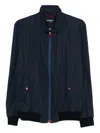 Kiton Blue Jacket In Blue
