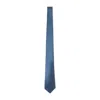 Kiton Blue Silk Tie In Blue