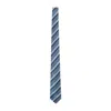 Kiton Blue Silk Tie In Blue