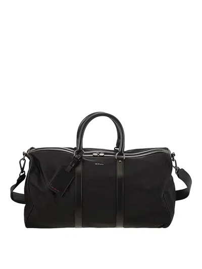 Kiton Duffle Bag In Black