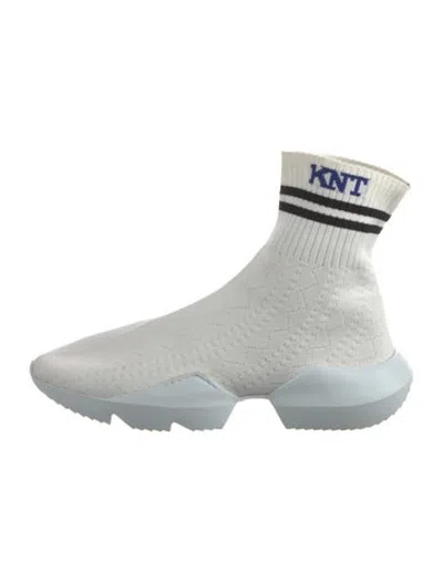 Pre-owned Kiton Boots In White