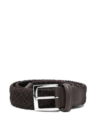 KITON BRAIDED BELT