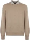 Kiton Brushed-effect Jumper