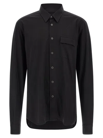 Kiton Buba Shirt In Black