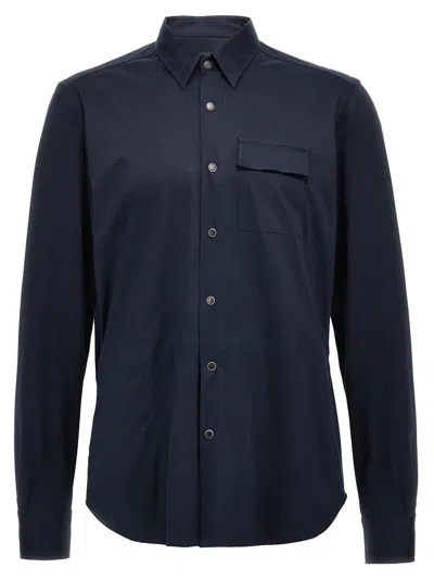Kiton Buba Shirt And Blouse In Blue