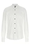 Kiton Buba Shirt Long Sleeves Chest Pocket In White