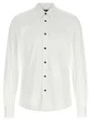 Kiton Buba Shirt Long Sleeves Chest Pocket In White