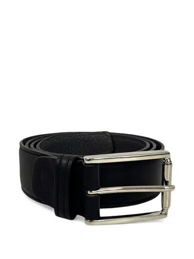 Kiton Buckle-fastening Belt In Black
