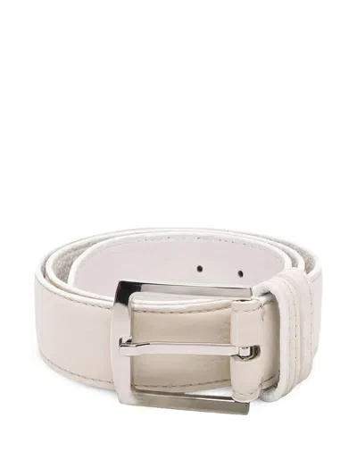 Kiton Buckle-fastening Belt In Purple