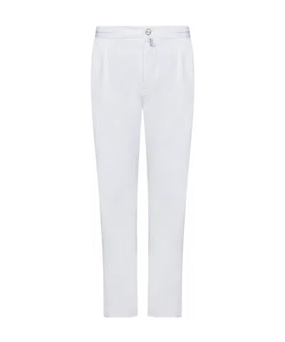 Kiton Men's Pants In White