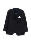 Kiton Button Suit In Blue