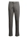 Kiton Buttoned Trousers In Brown