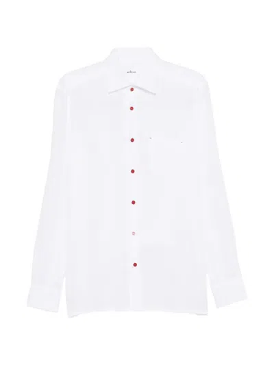 Kiton Button-up Shirt In White