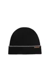 Kiton Cable-knit Beanie In Grey