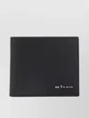 Kiton Logo-plaque Bi-fold Calf Leather Wallet In Black
