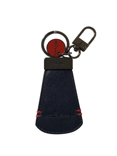KITON KITON CALFSKIN KEY RING