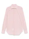 Kiton Candy-striped Shirt In 03 Pink