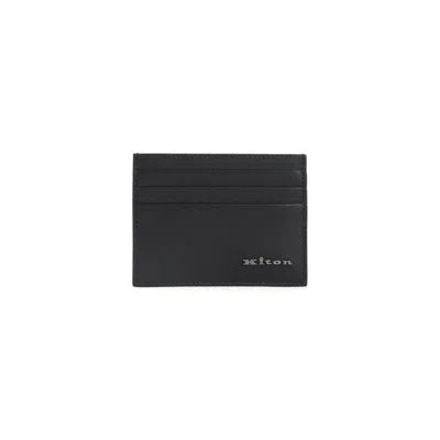Kiton Card Holder In Black