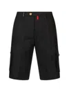 Kiton Cargo Shorts In Blue