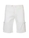 Kiton Cargo-pocket Shorts In White