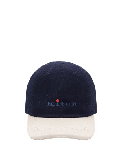 Kiton Logo-embroidered Baseball Cap In Multi