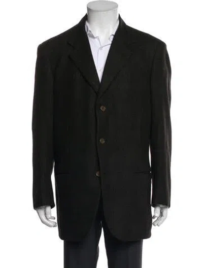 Pre-owned Kiton Cashmere Blazer In Black
