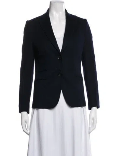 Pre-owned Kiton Cashmere Blazer In Blue