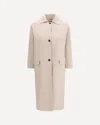 Kiton Flap-pocket Coat In Neutral