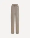 Kiton Check-pattern Drawstring Trousers In Nude