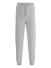 Kiton Cashmere Drawstring Track Pants In Gray