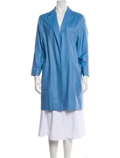 Pre-owned Kiton Cashmere Jacket In Blue
