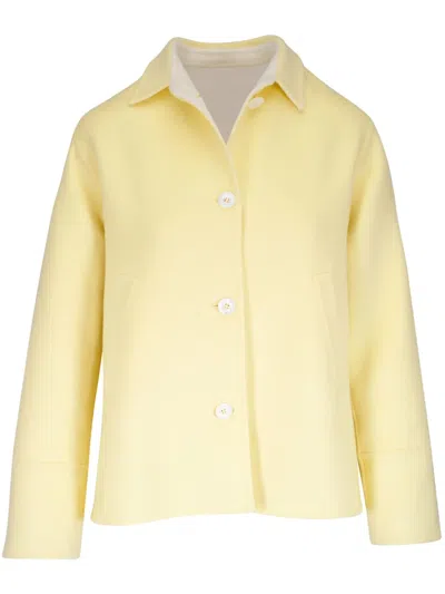 Kiton Jacke Aus Kaschmir In Gelb