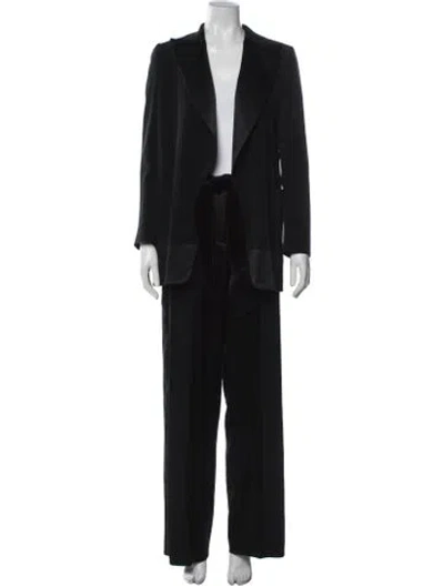 Pre-owned Kiton Cashmere Pantsuit In Black