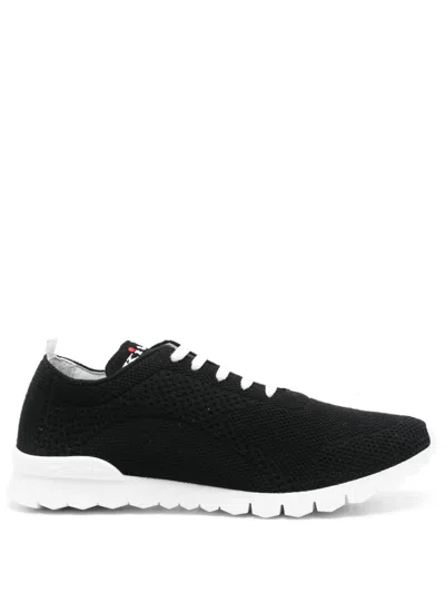 Kiton Cashmere Trainers In Black