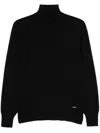 Kiton Cashmere Sweater In Black