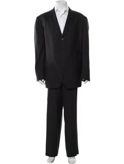 Pre-owned Kiton Cashmere Two-piece Suit In Black