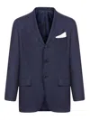 Kiton Casual Jacket In Blue