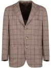 Kiton Check-pattern Blazer