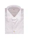Kiton Check-pattern Shirt In Yellow