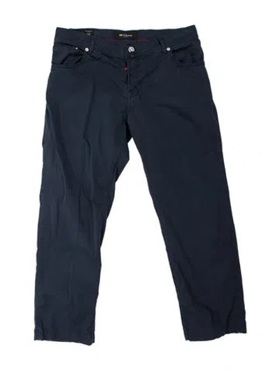 Pre-owned Kiton Chinos In Blue