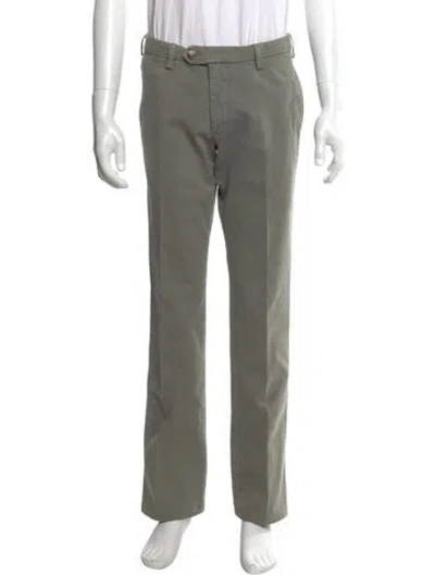 Pre-owned Kiton Chinos In Gray