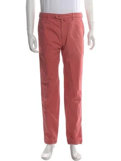 Pre-owned Kiton Chinos In Pink