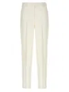 Kiton Slim Fit Trousers Featuring Front Pleats